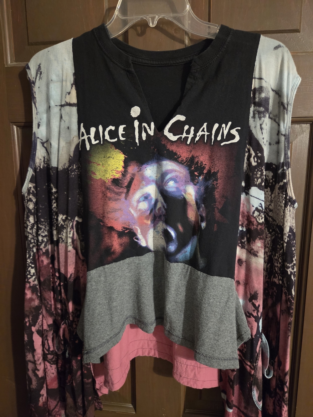 Women's Multi-Color Alice In Chains Graphic Tank Sleeve Top